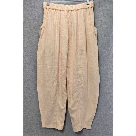 NEW Free People Quinn Harem Linen Blend Pants Size Small - Picture 3 of 7